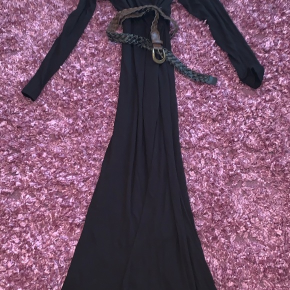 Fall Black Maxi Dress (NWT) - Picture 3 of 4